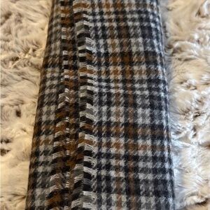 Banana Republic Striped Scarf in Black and Brown